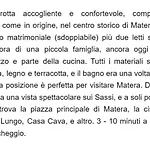 Cave Sassi 3* Matera